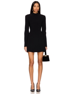 Nookie CAROLINE 高领迷你连衣裙 revolve小众新款 黑色