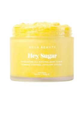 NCLA HEY, SUGAR EXFOLIATING ALL NATURAL BODY SCRUB 身体磨砂