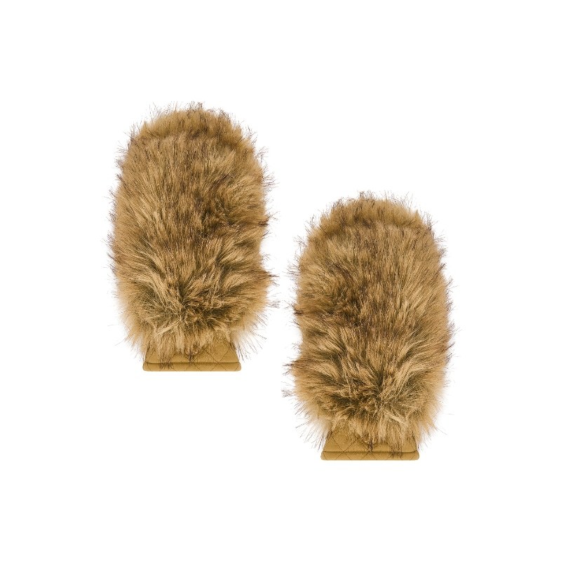 Goldbergh 戈德堡 连指手套 棕色REVOLVE小众新款