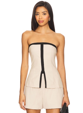 SOVERE REFINE 装饰大身上装 灰褐色 y2k辣妹风REVOLVE小众新款