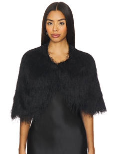 By Malene Birger PINLA FRINGES 围巾 revolve小众新款 黑色