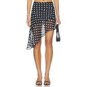 Venice 黑色 THE Bella HARLEY 半身裙 白色REVOLVE小众新款