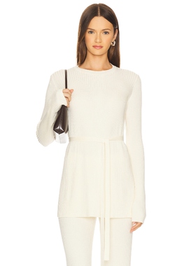 4th & Reckless LOUIE 上装 奶油色 y2k辣妹风REVOLVE小众新款