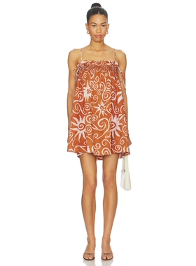 Damson Madder LILO MINI 裙子 revolve小众新款