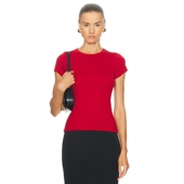 红色 y2k辣妹风REVOLVE小众新款 CAR 上装 春节穿搭 FLORE