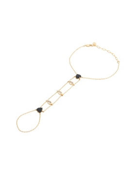 Ettika BLACK SOLSTICE 手链 金属金色REVOLVE小众新款