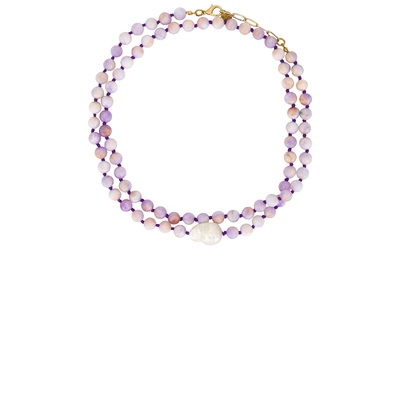 Maison Irem VIOLET 珠饰项链 薰衣草REVOLVE小众新款