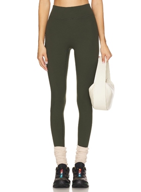 [冬季新品]437 ESSENTIALS 打底裤 深绿色 美式休闲风REVOLVE小众