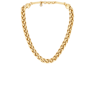 Demarson VARICK 链式项链 金属金色REVOLVE小众新款