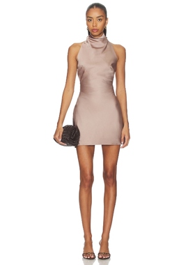 ALL THE WAYS BRYONY 裙子 棕色REVOLVE小众新款