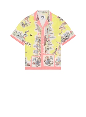 [冬季新品]President's Reef Shirt 黄色REVOLVE小众新款