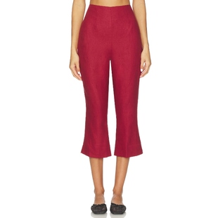 THE 红色REVOLVE小众新款 BRAND 长裤 VALERIA FAITHFULL