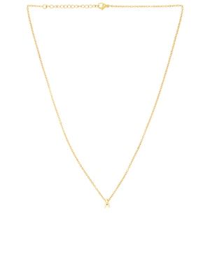 petit moments INITIAL 垂褶项链 revolve小众新款 金属金色