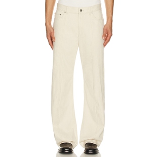 象牙白REVOLVE小众新款 牛仔裤 Lang Helmut