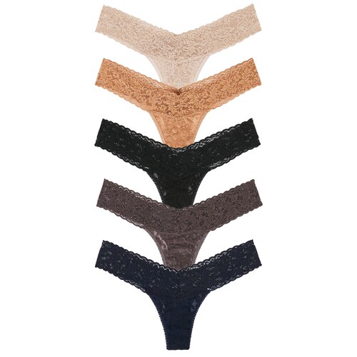 Hanky Panky多色花边低腰比基尼内裤海边度假早秋新品REVOLVE