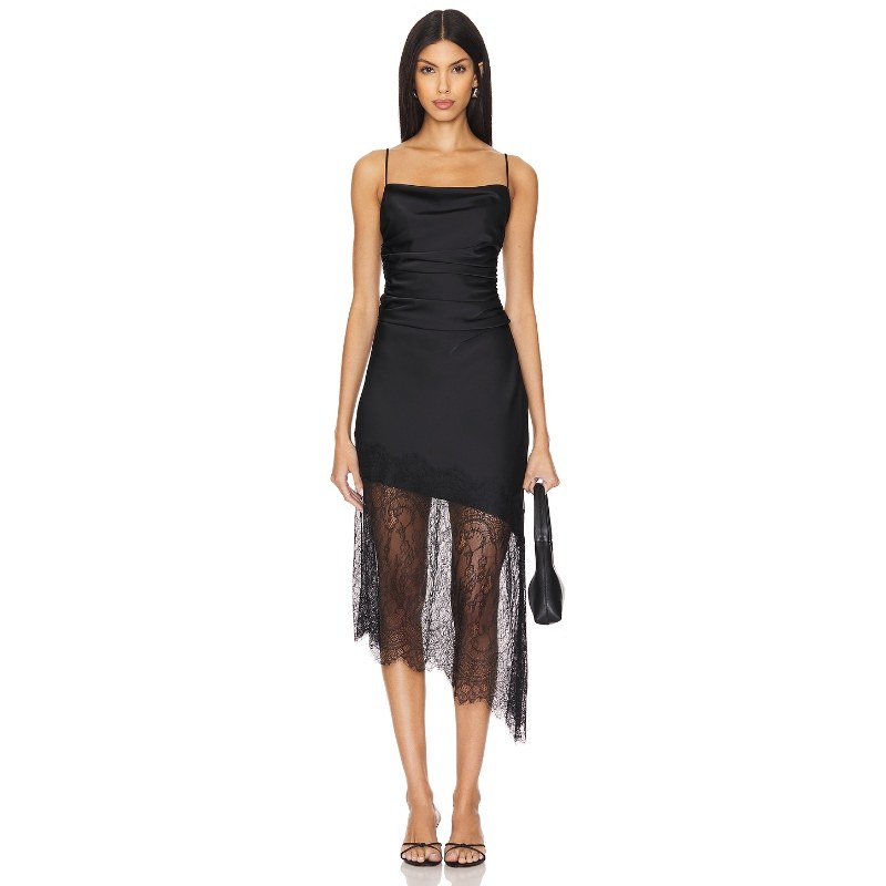 Katie May FALLON 裙子黑色REVOLVE小众新款