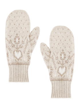 KHAITE CHRISTEL 连指手套 象牙白REVOLVE小众新款