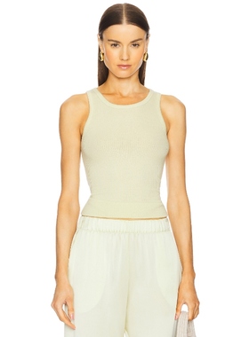 SABLYN Jameela Racerback Tank Top 黄色 y2k辣妹风REVOLVE小众