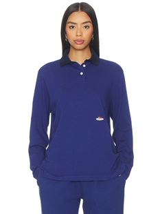 HOMMEgirls 马球衫 revolve小众新款 藏青色