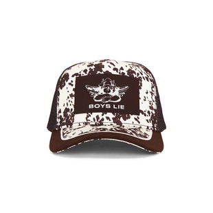 黑色REVOLVE小众新款 Boys 卡车司机帽 PANEL Lie