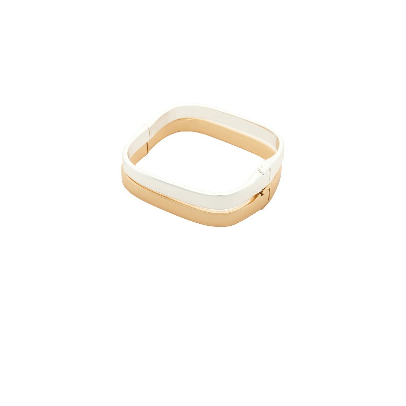Ettika Rounded Square Cuff Set revolve小众新款