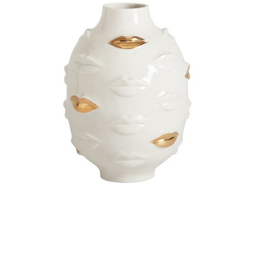 Jonathan Adler VASE 花瓶 白色 REVOLVE小众新款