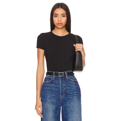 [春季新品]James Perse正肩T恤简约风修身型百搭短袖上衣REVOLVE