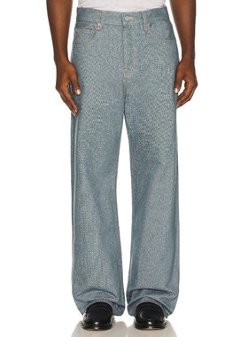 JACQUEMUS DROIT LE DE-NÎMES 蓝色REVOLVE小众新款