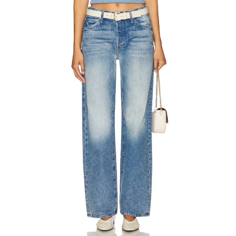 [冬季新品]MOTHER DODGER 牛仔裤 蓝色 美式复古风REVOLVE小众