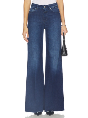 CLOSED GLOW 喇叭口 revolve小众新款 蓝色