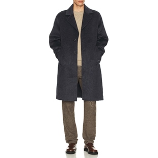 Marine Layer LONGLINE 大衣 藏青色REVOLVE小众新款