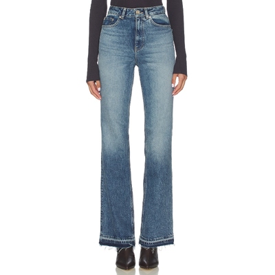 [冬季新品]ALIGNE Straight Flare 蓝色美式复古风REVOLVE小众