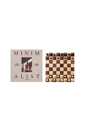 Printworks Wood Chess The Minimalist revolve小众新款