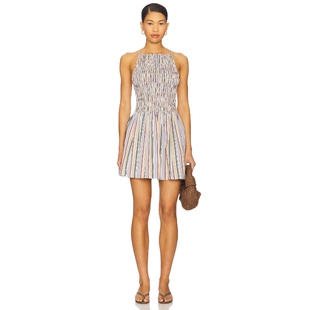 LAIA BRAND 连衣裙 Mustard GreenREVOLVE小 FAITHFULL Mauve THE