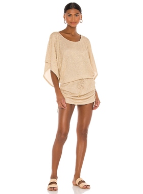 [冬季新品]Luli Fama COSITA BUENA 迷你裙连衣裙女revolve