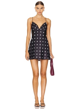 MORE TO COME ISABELLA 裙子 黑色 y2k辣妹风REVOLVE小众新款