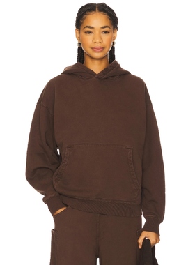 [冬季新品]AFRM BLAKE 连帽衫 棕色运动复古风REVOLVE小众