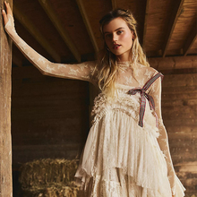 【海外直邮】Free People蕾丝性感镂空上衣长袖打底衫上装REVOLVE