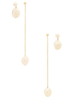 Galley Los Angeles BRIDAL 耳饰 象牙白 REVOLVE小众新款