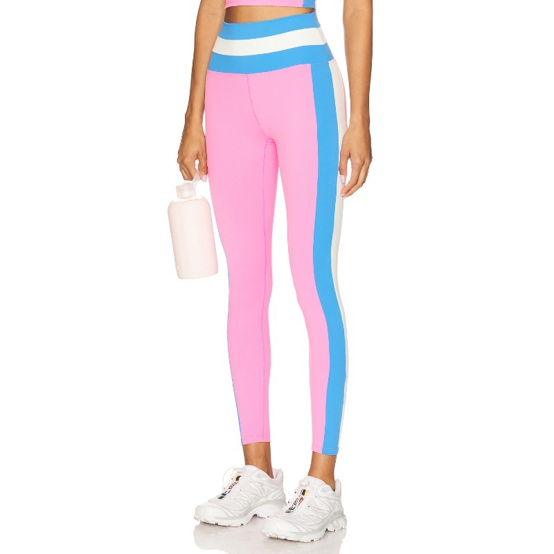 [冬季新品]BEACH RIOT 撞色拼接打底裤运动裤粉色REVOLVE,女装/女士精品,打底裤,淘宝优惠券,粉丝福利购,淘宝优惠卷