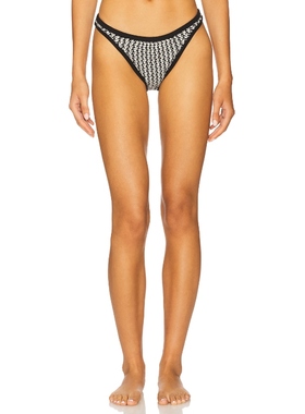 DEVON WINDSOR NEO 比基尼泳裤 黑色 y2k辣妹风 REVOLVE小众新款