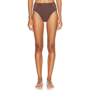 SIR. 巧克力色REVOLVE 比基尼泳裤