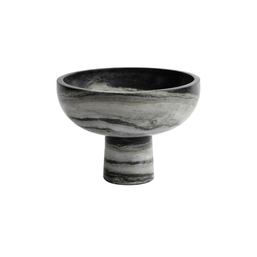 The Favorites FOOTED BOWL BLACK PANDA MARBLE 黑熊猫大理石高