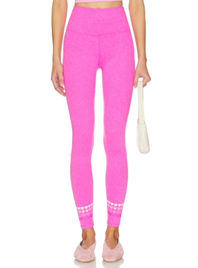 BEACH RIOT PIPER 打底裤 revolve小众新款 粉色