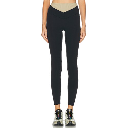 lululemon黑色瑜伽裤运动风秋冬新品高腰修身紧身运动长裤REVOLVE