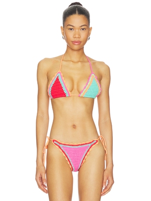 BEACH RIOT WINONA 三角形比基尼内衣 revolve小众新款