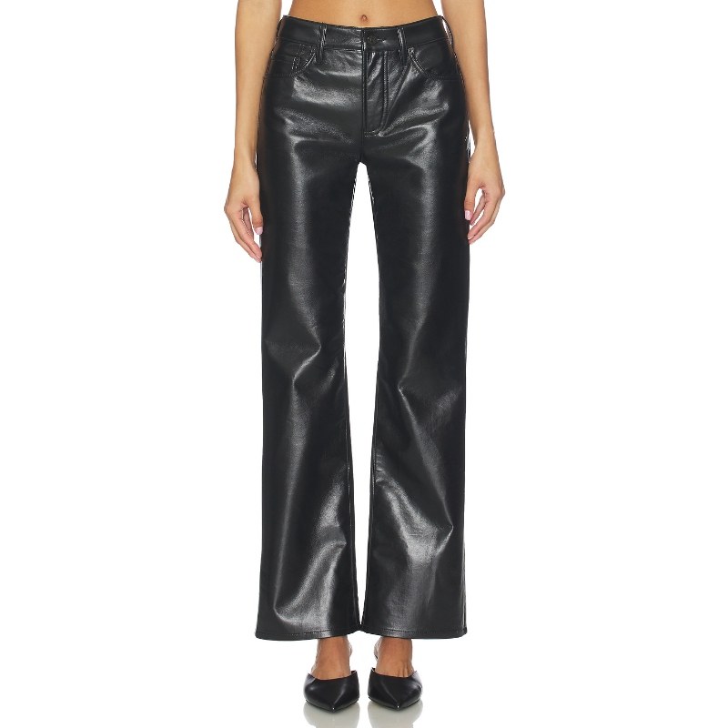 Citizens of Humanity GENOVA 直筒长裤 黑色REVOLVE小众新款