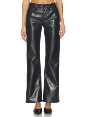 Citizens of Humanity GENOVA 直筒长裤 黑色REVOLVE小众新款