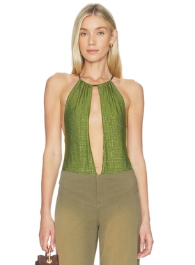 CULTNAKED SWITCH 紧身服 绿色 y2k辣妹风REVOLVE小众新款