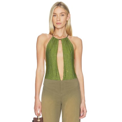 CULTNAKED SWITCH 紧身服 绿色 y2k辣妹风REVOLVE小众新款